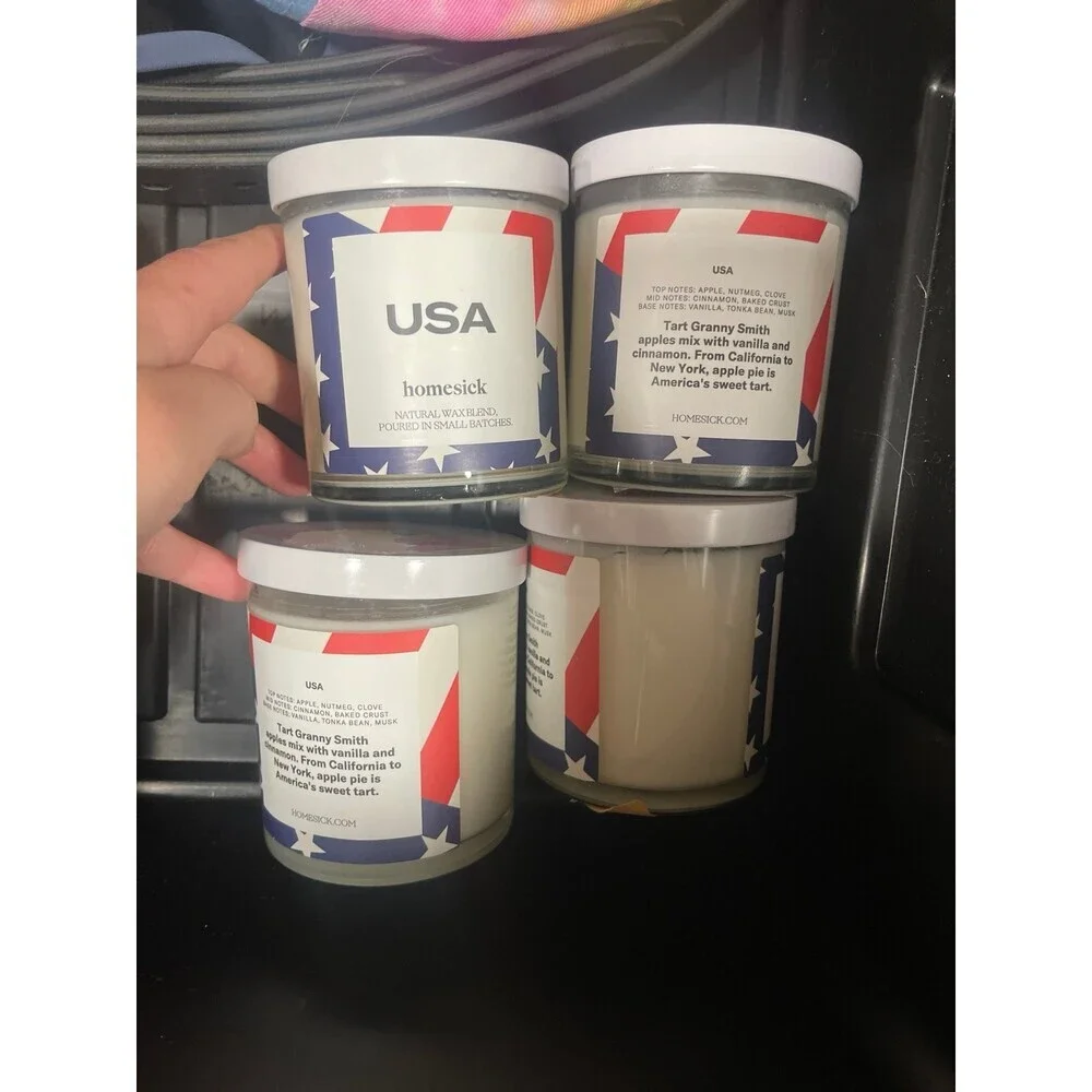 Set of 4 Homesick CANDLES